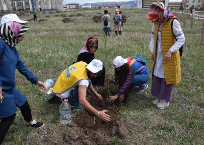 Kars’da Fidan Dikimi Coşkusu