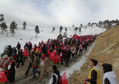 Sarıkamış Şehitlerini Anma Yürüyüşü